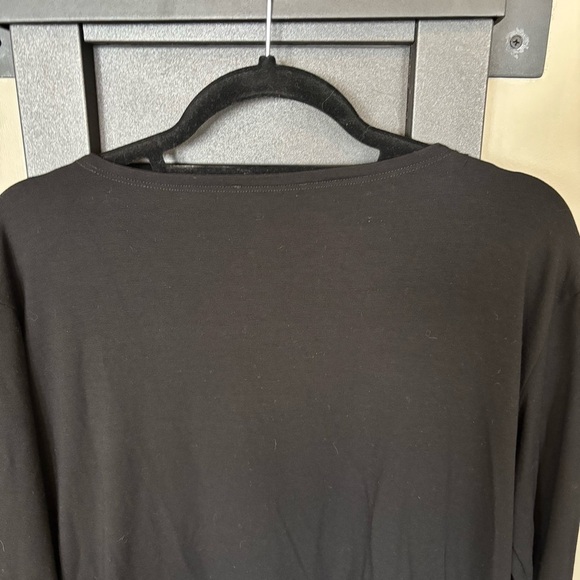 Eileen Fisher Soft Black Tunic Dress - size S - Picture 6 of 6